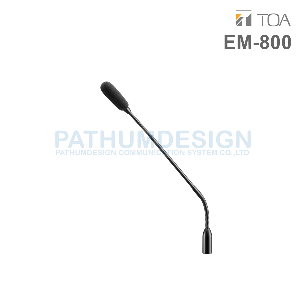 TOA EM-800 Gooseneck Microphone (Condensor)