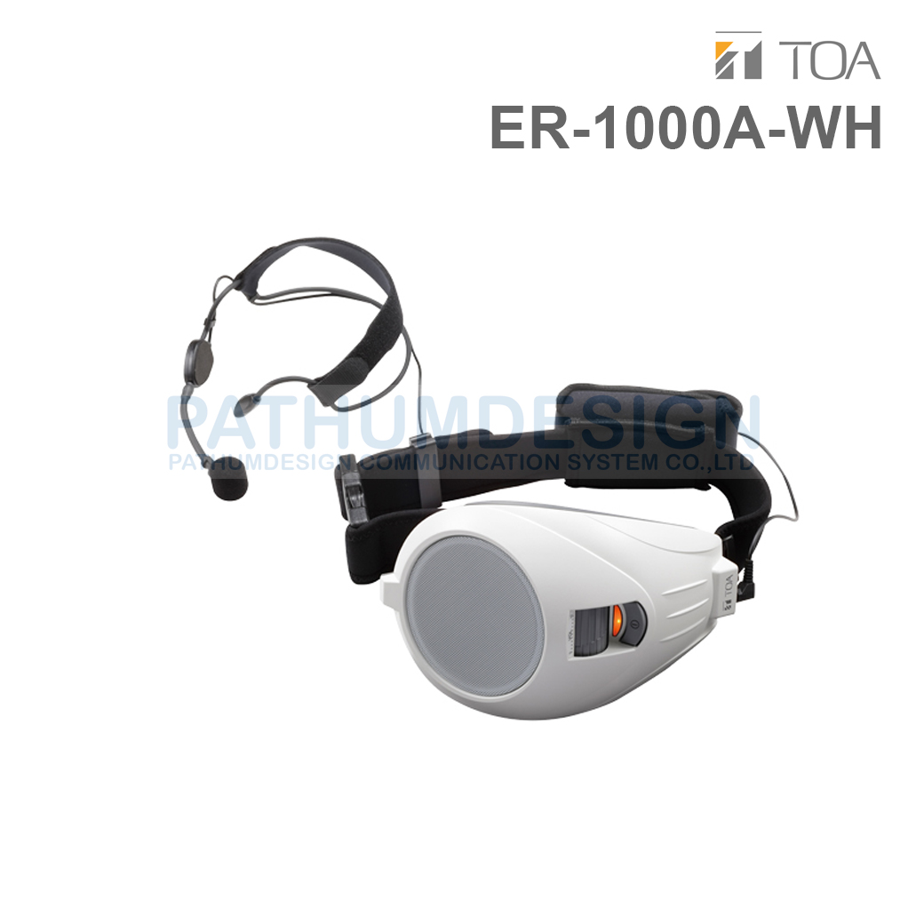 TOA ER-1000A-WH Personal PA System 6W