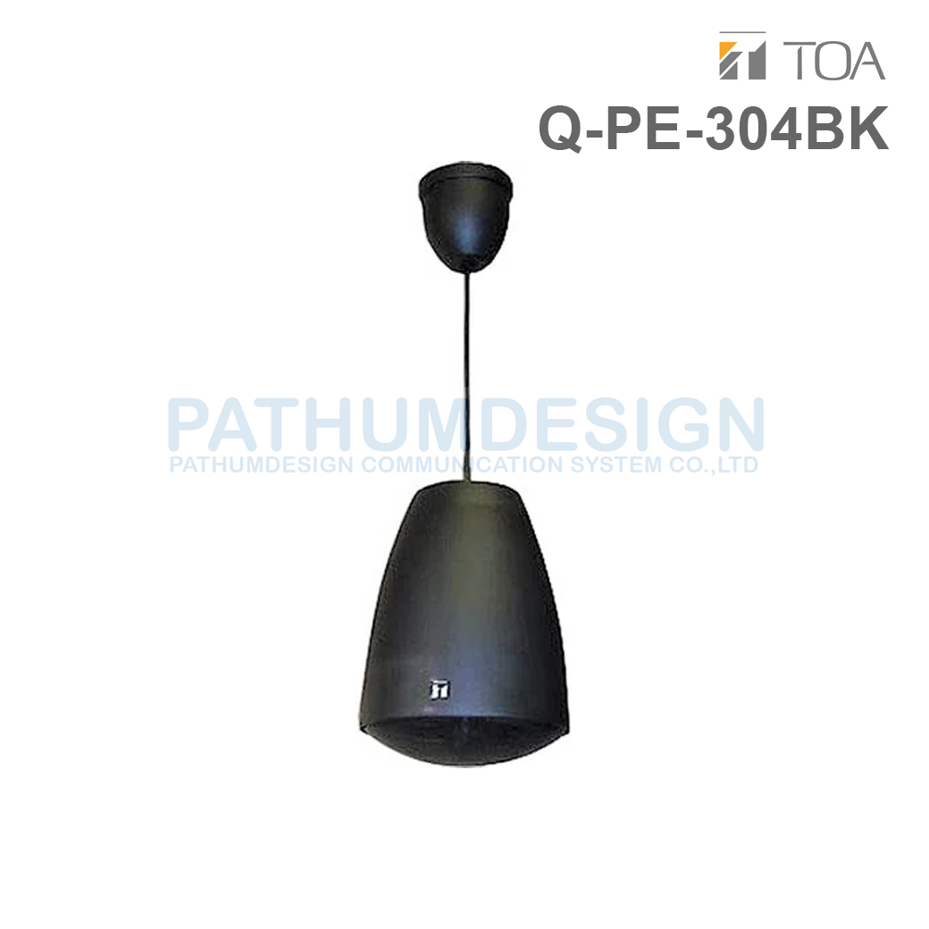 TOA Q-PE-304BK Pendent Speaker 30W