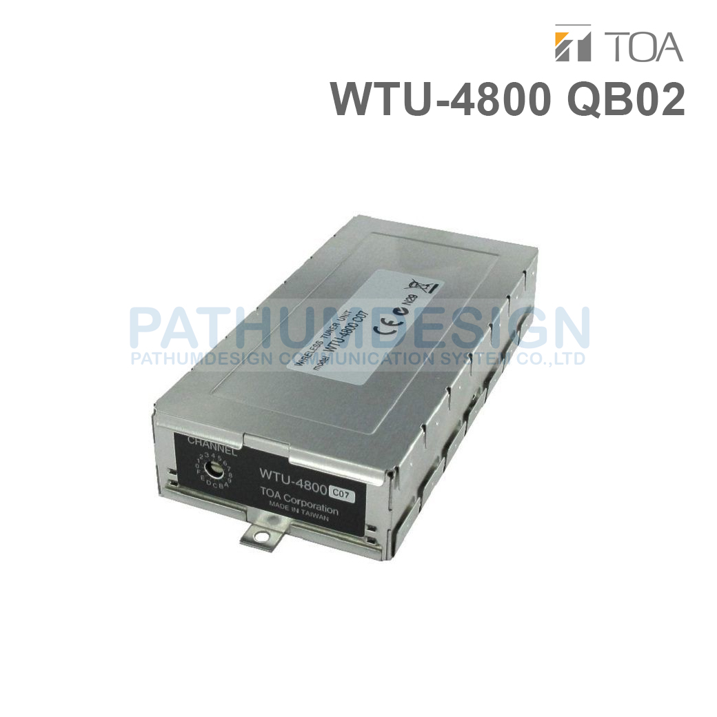 TOA WTU-4800 QB02 UHF Wireless Tuner Module Unit