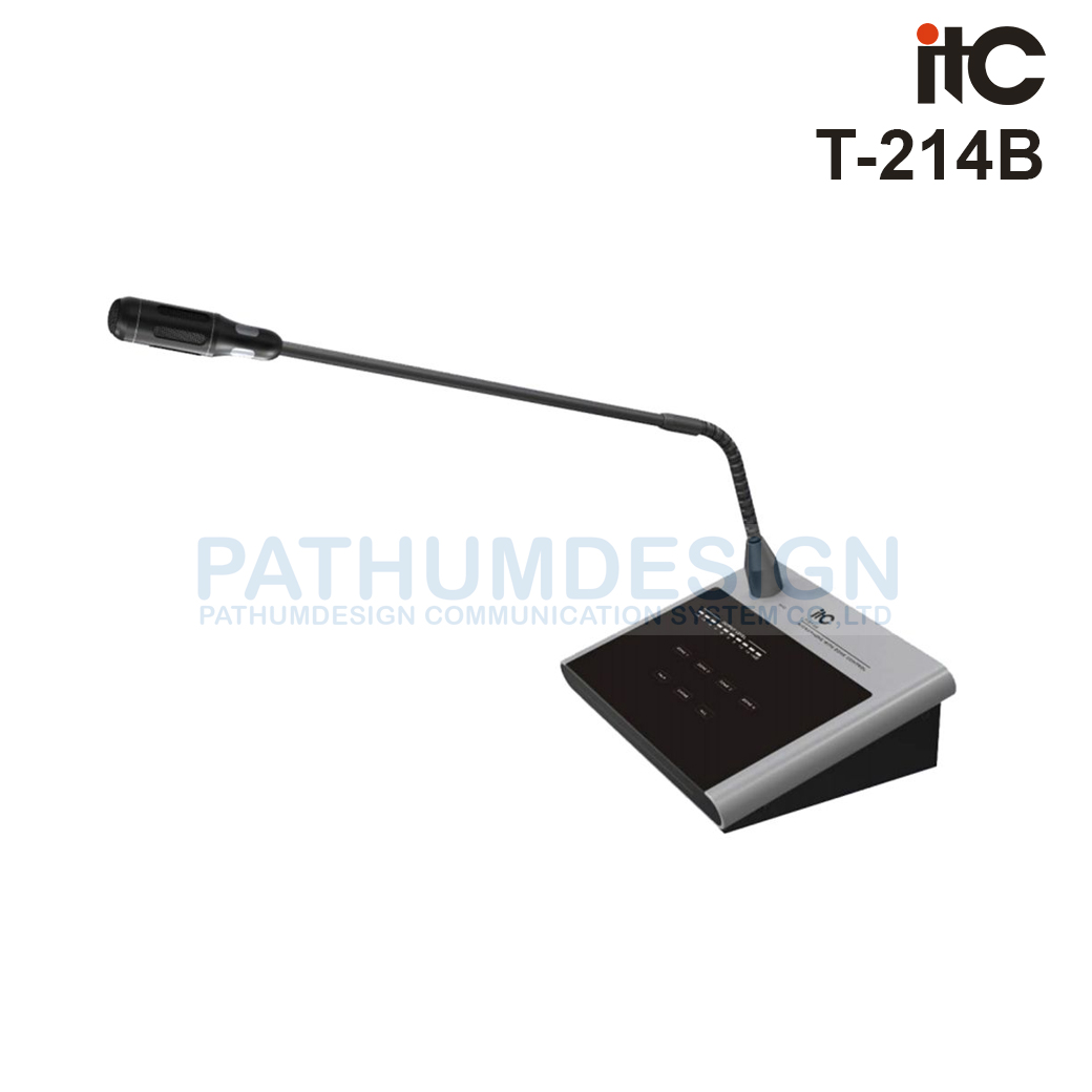 ITC T-214B Remote Paging Mic for UC Series