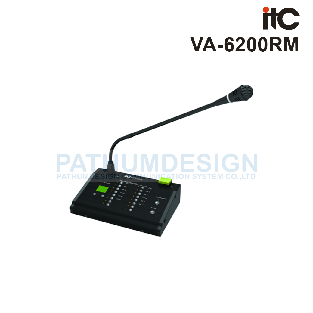 ITC VA-6200RM EVAC System Remote Paging Microphone