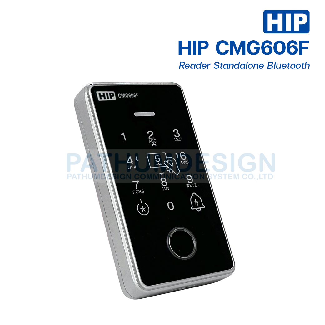 HIP รุ่น CMG606F เครื่องสแกนลายนิ้วมือ Standalone Bluetooth