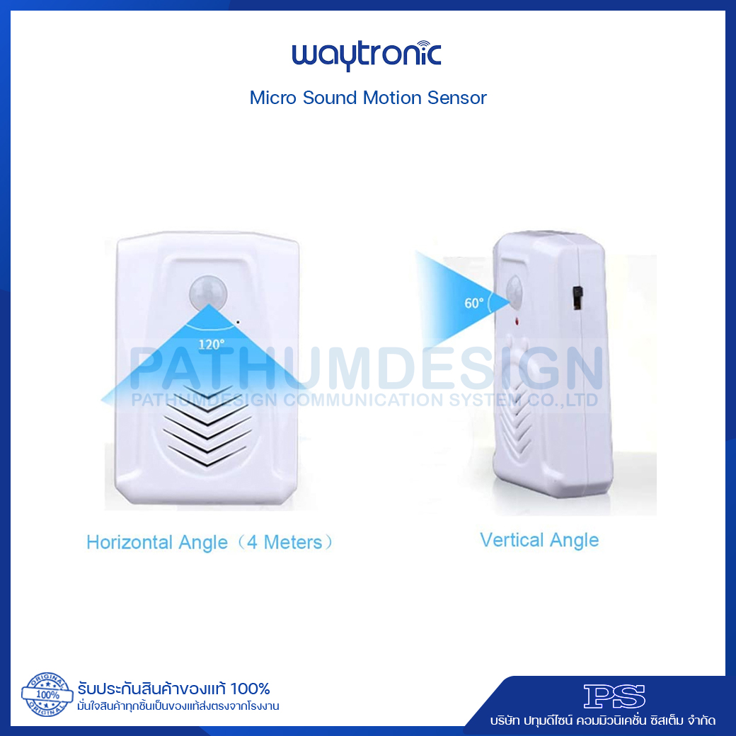 Micro Sound Wireless Voice Record Player Motion Sensor Infrared เครื่องตรวจจับความเคลื่อนไหว